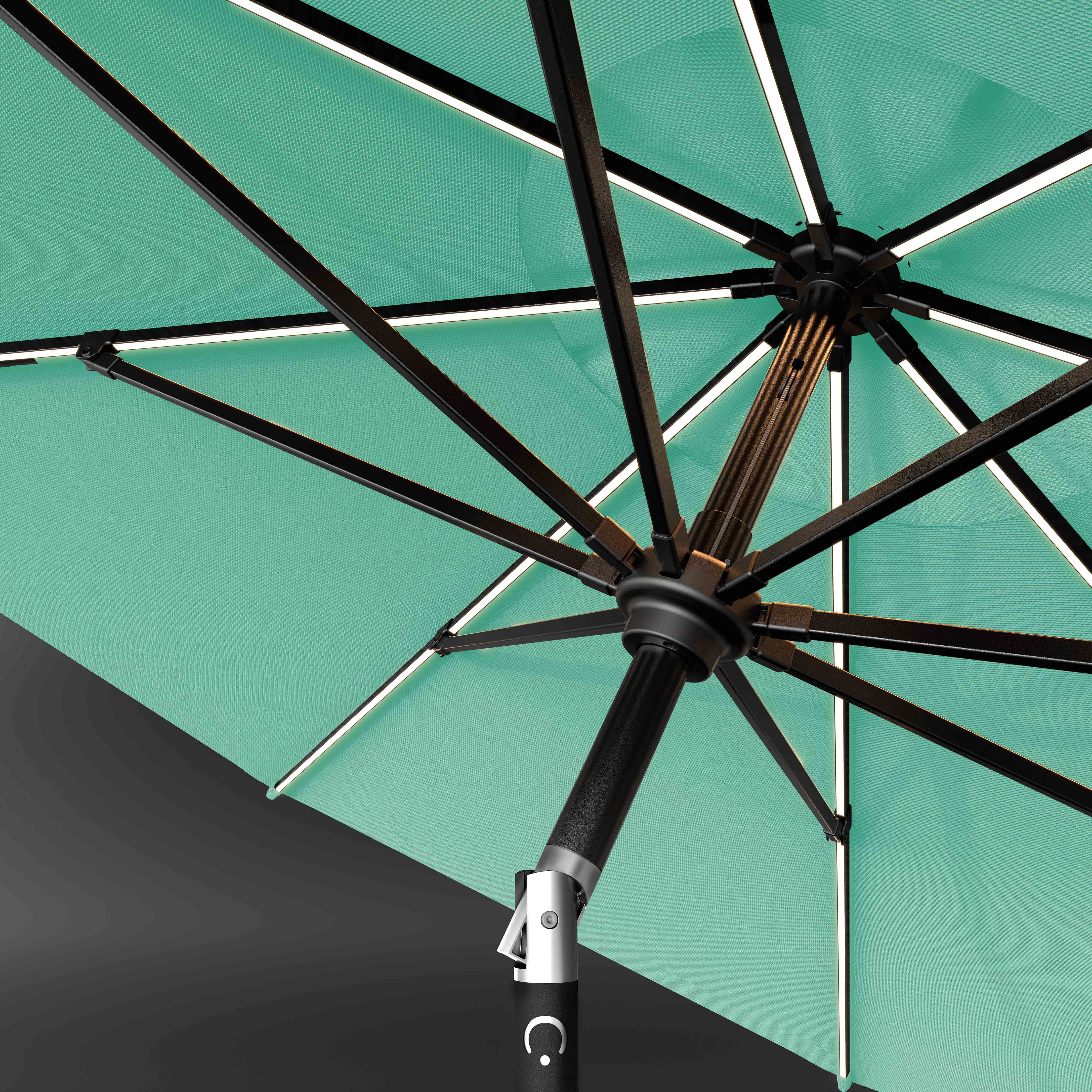 The LED Swilt™ - Sunbrella Canvas Glacier