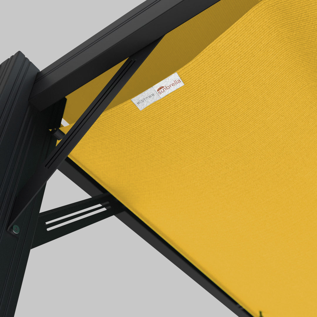 #configuration pergola_U shape #frame colour_Aluminum