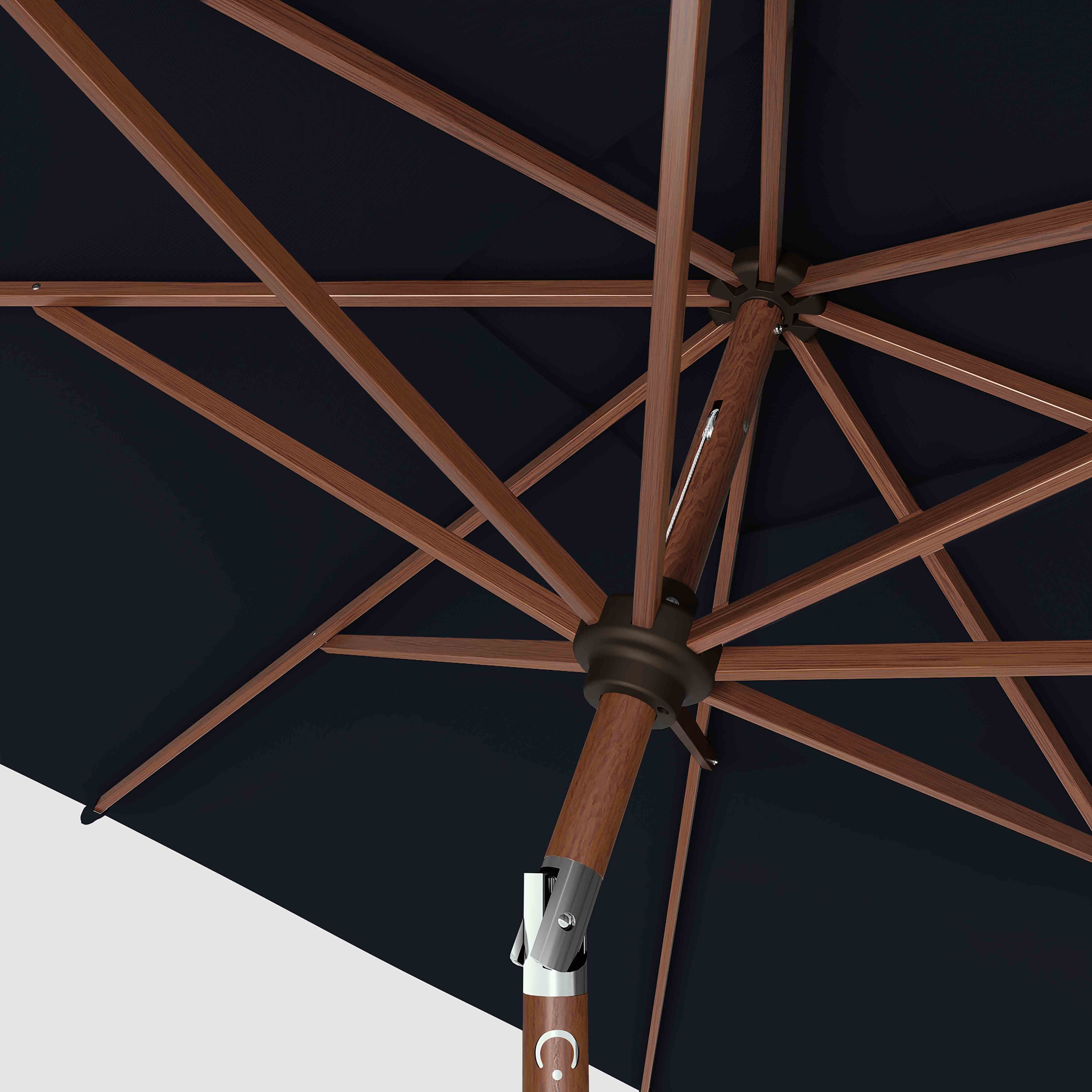 #pole finish_Wooden
