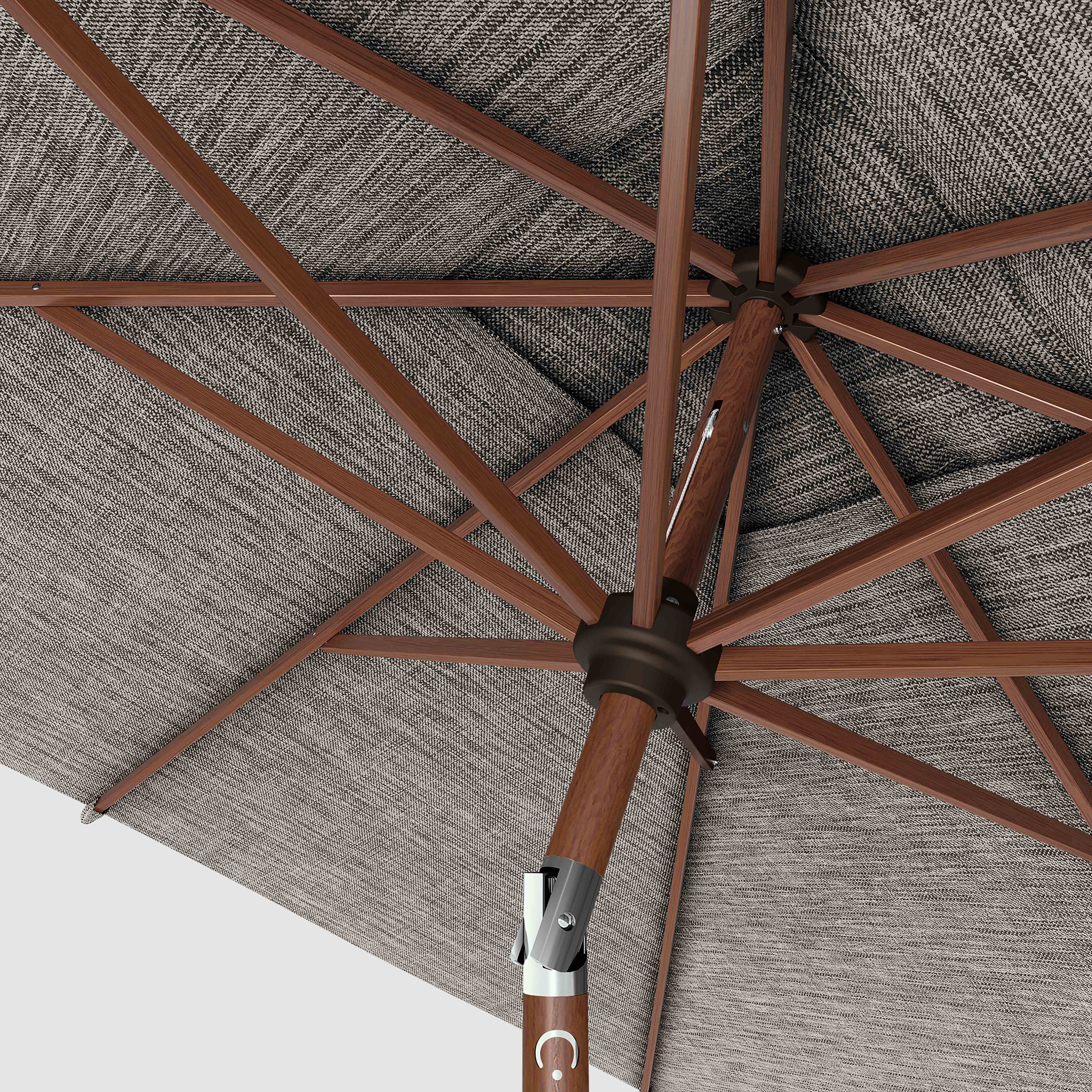 #pole finish_Wooden