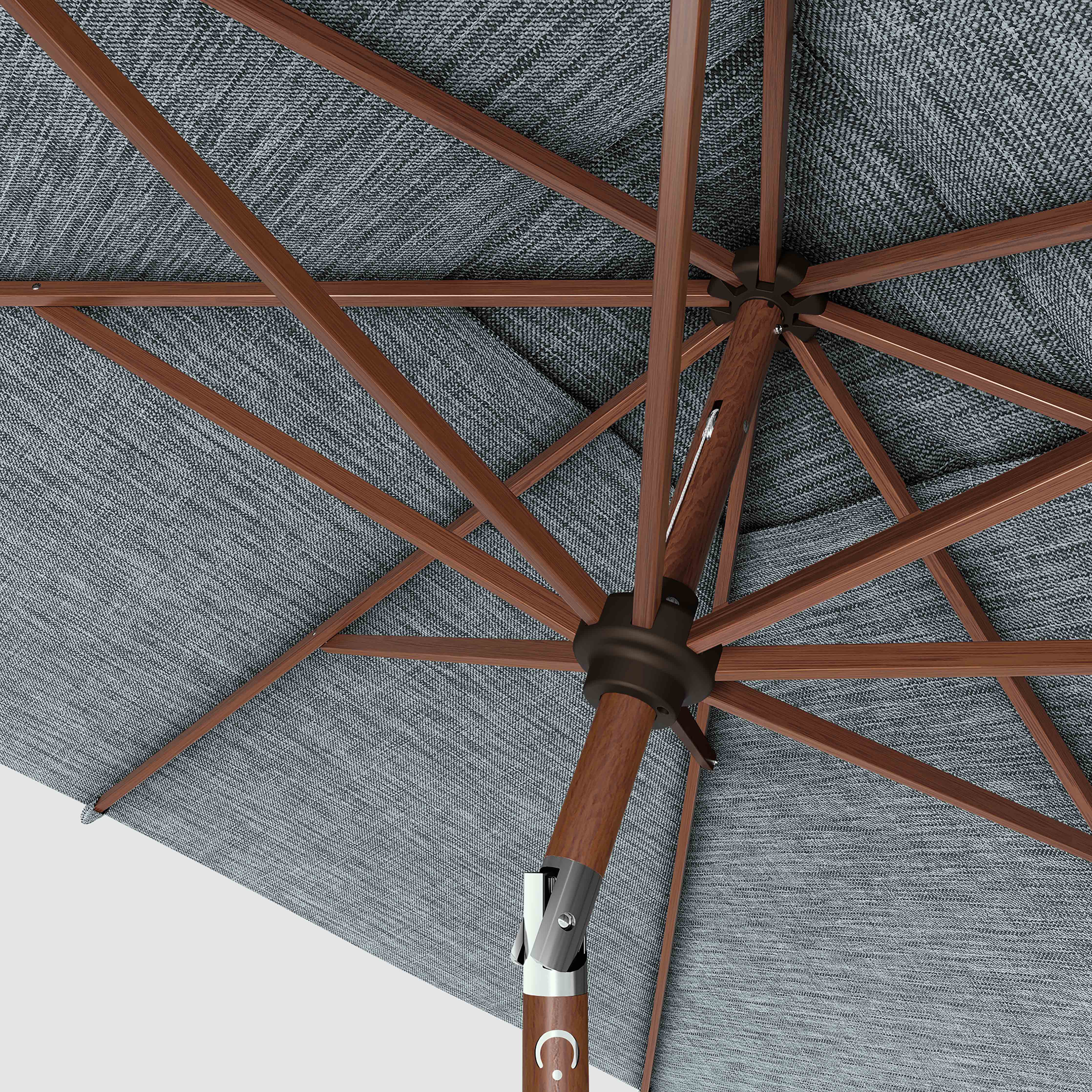 #pole finish_Wooden