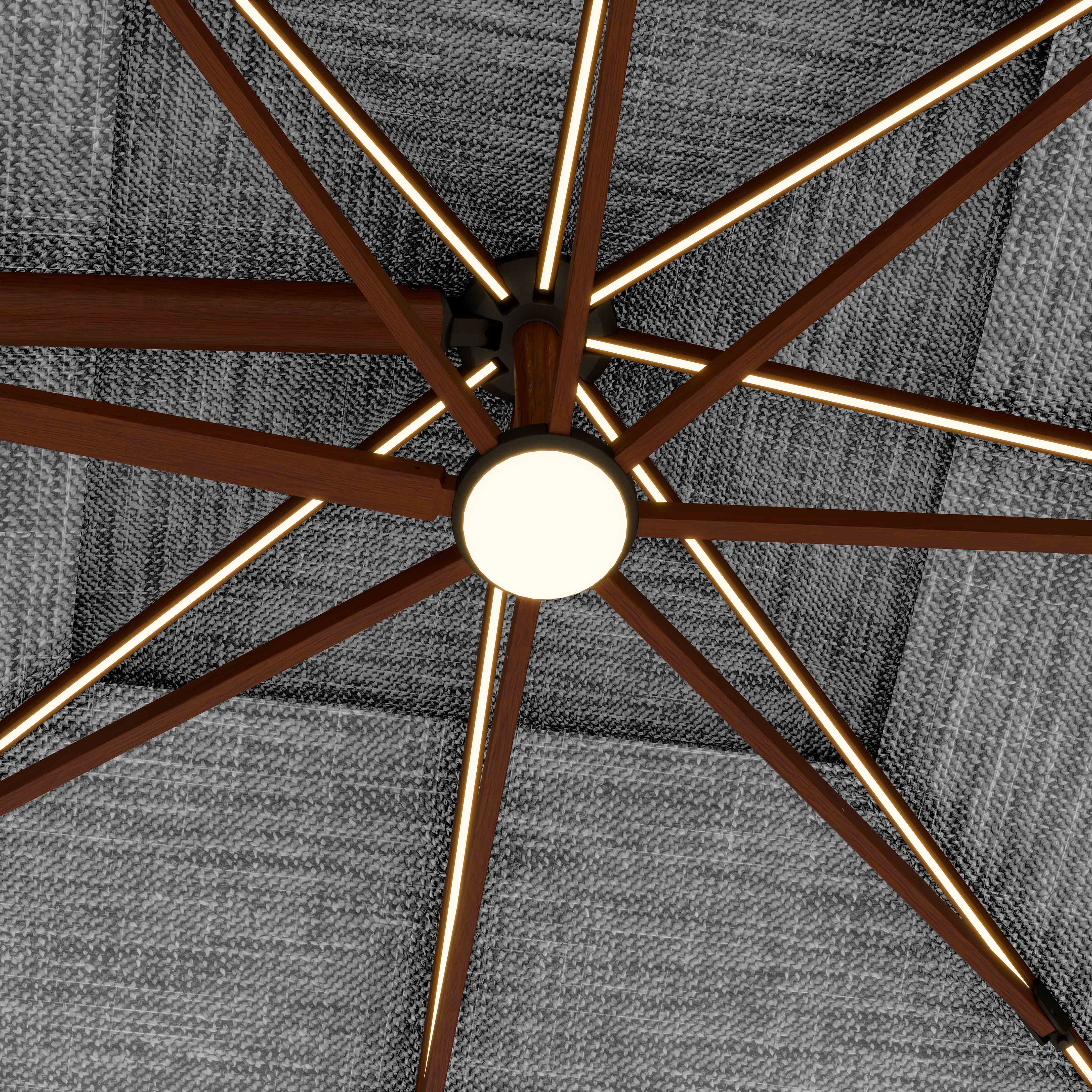 The Supreme Wooden™ - Sunbrella Cast Slate