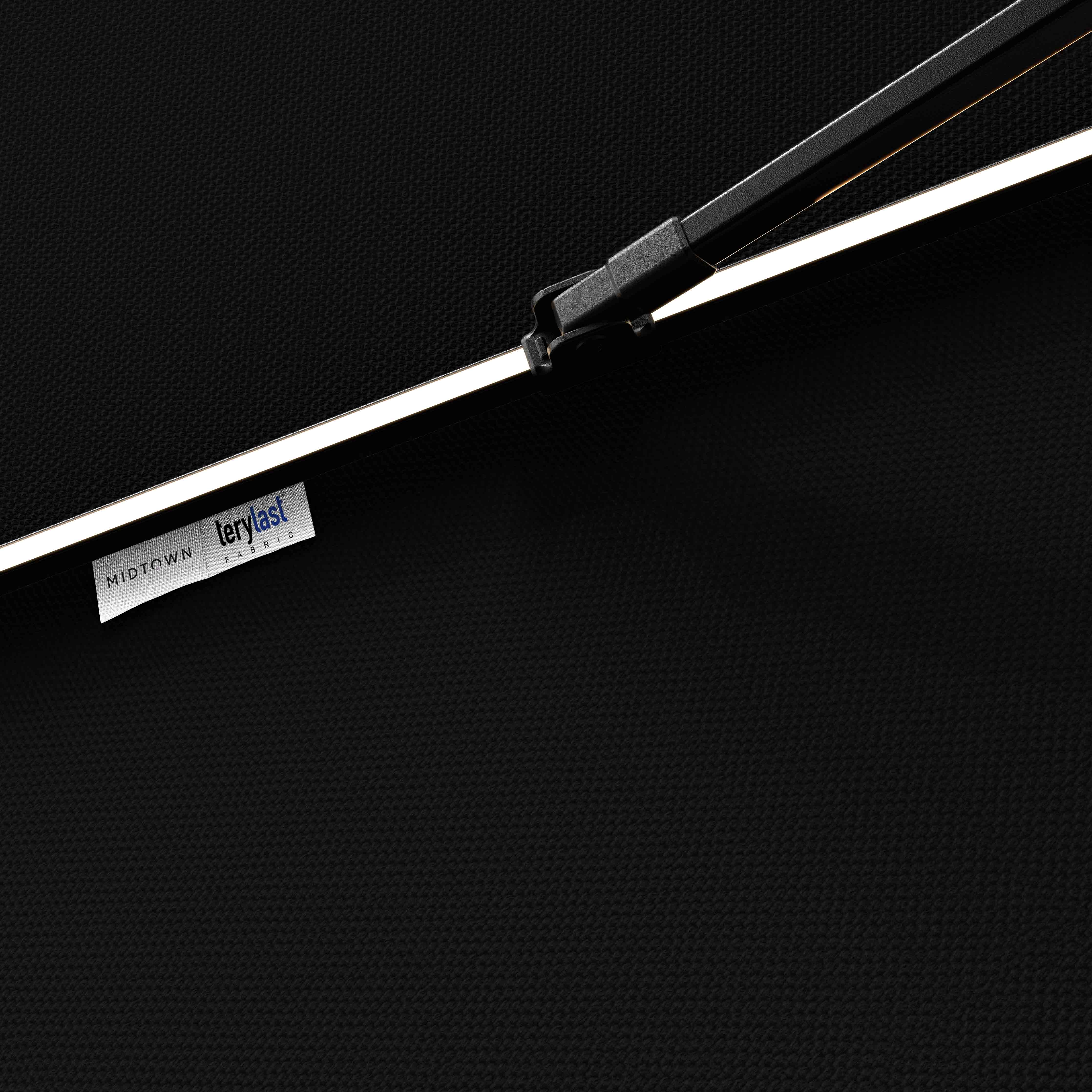 The LED Swilt™ - Terylast Ebony - Black