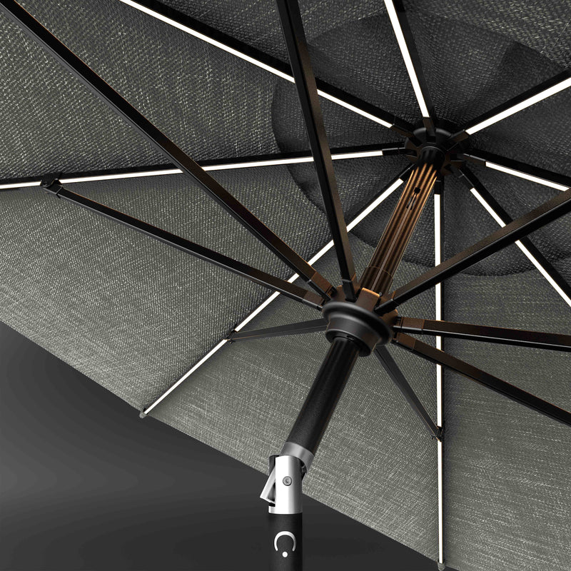 The Glow - Sunbrella Canvas Granite