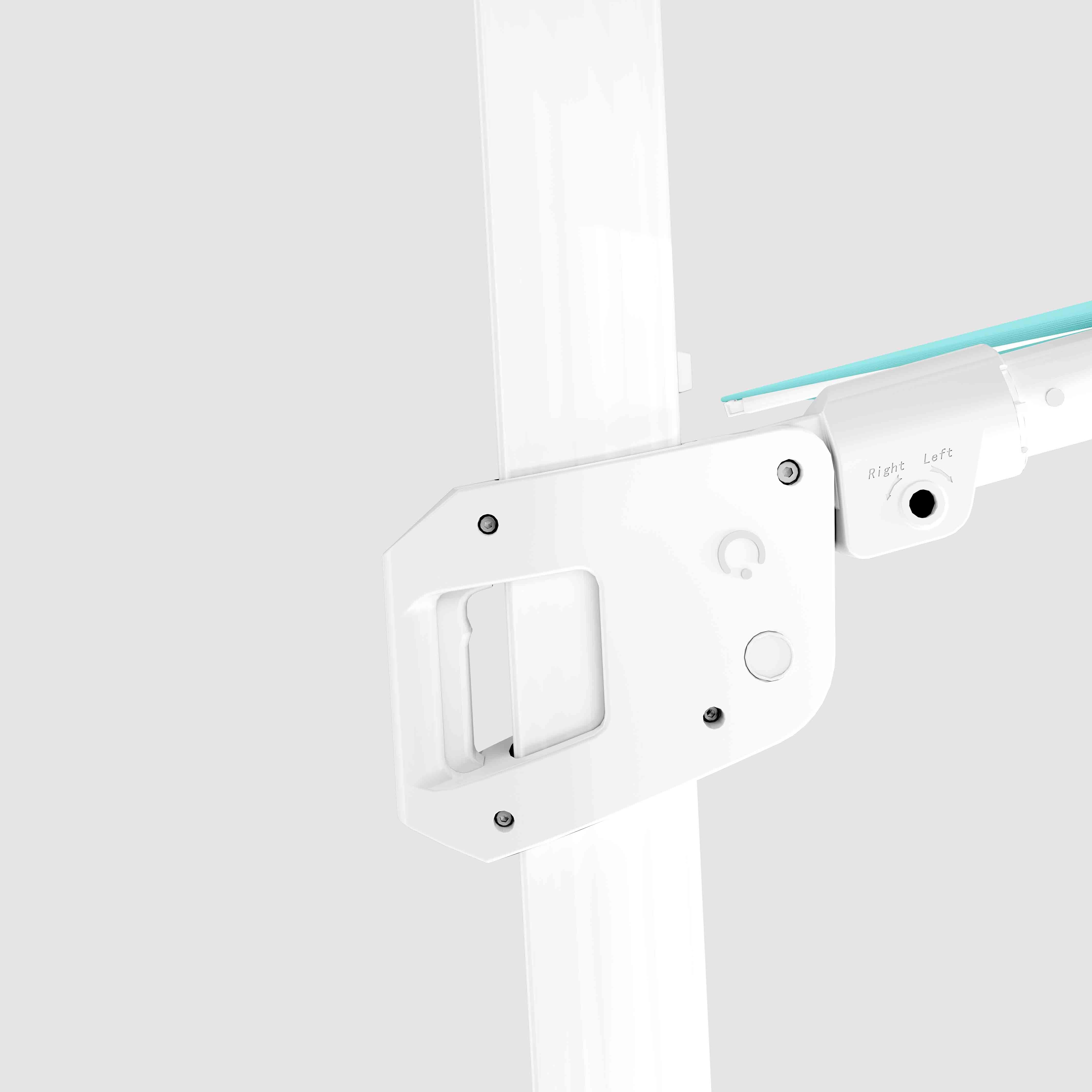 #pole finish_White