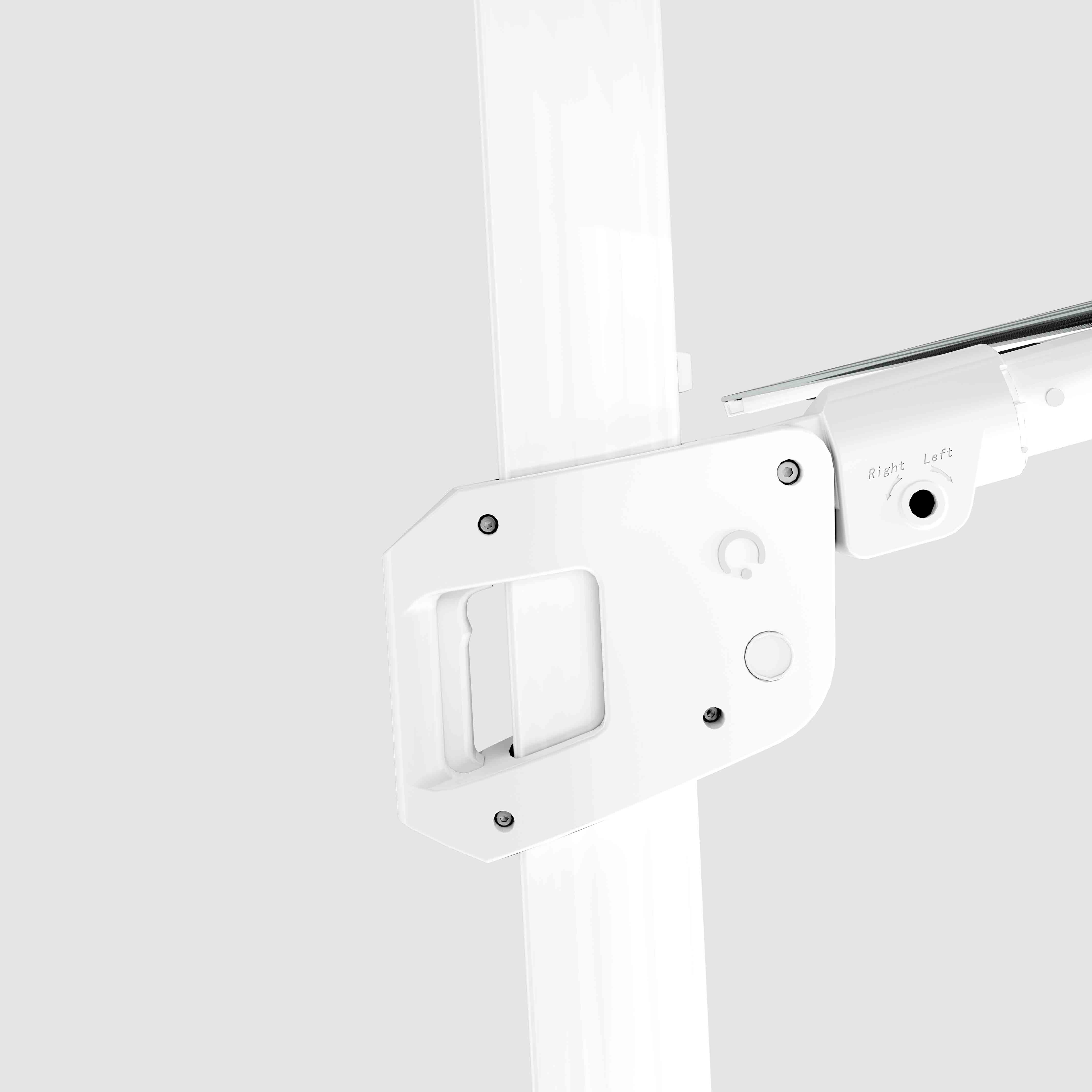 #pole finish_White