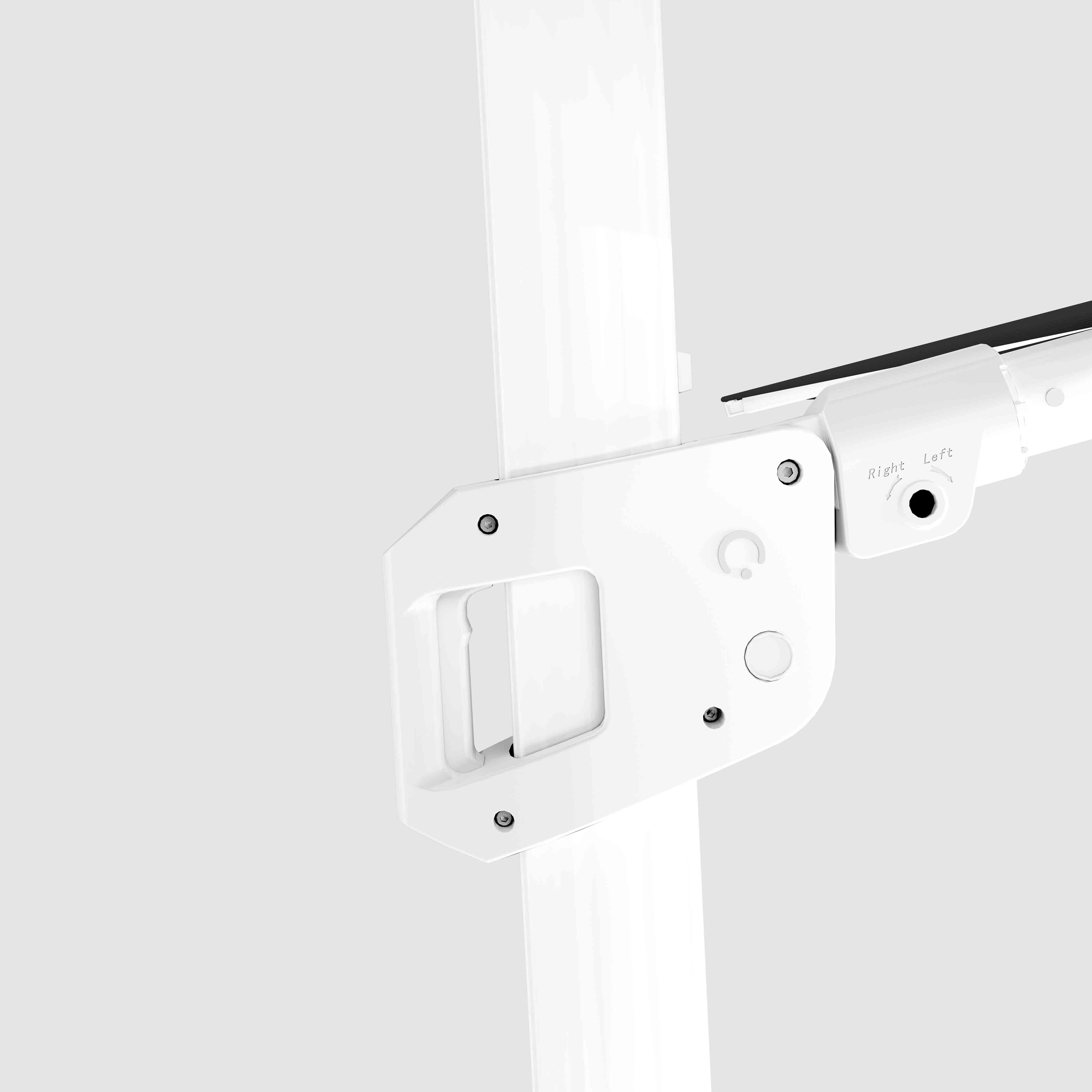 #pole finish_White