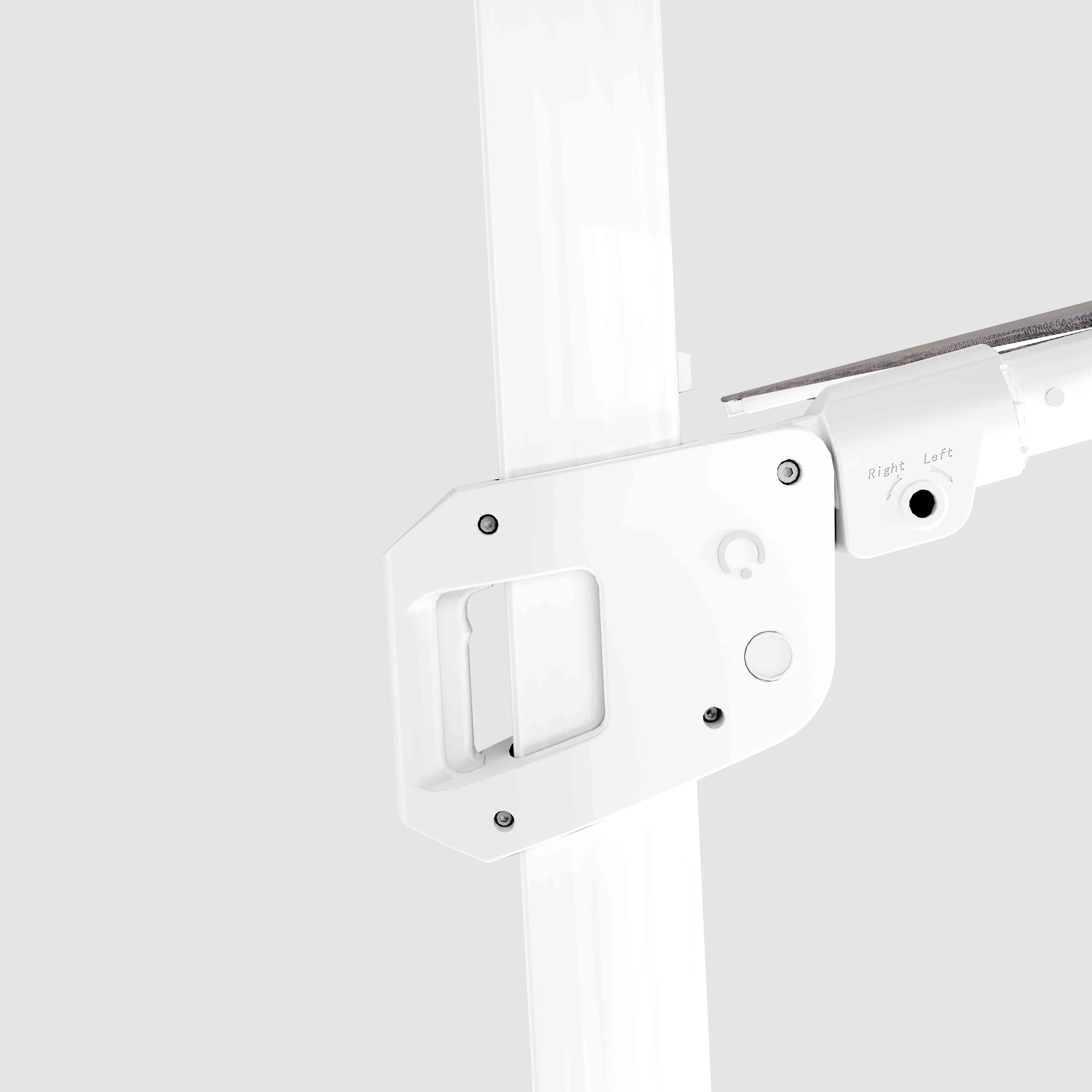 #pole finish_White