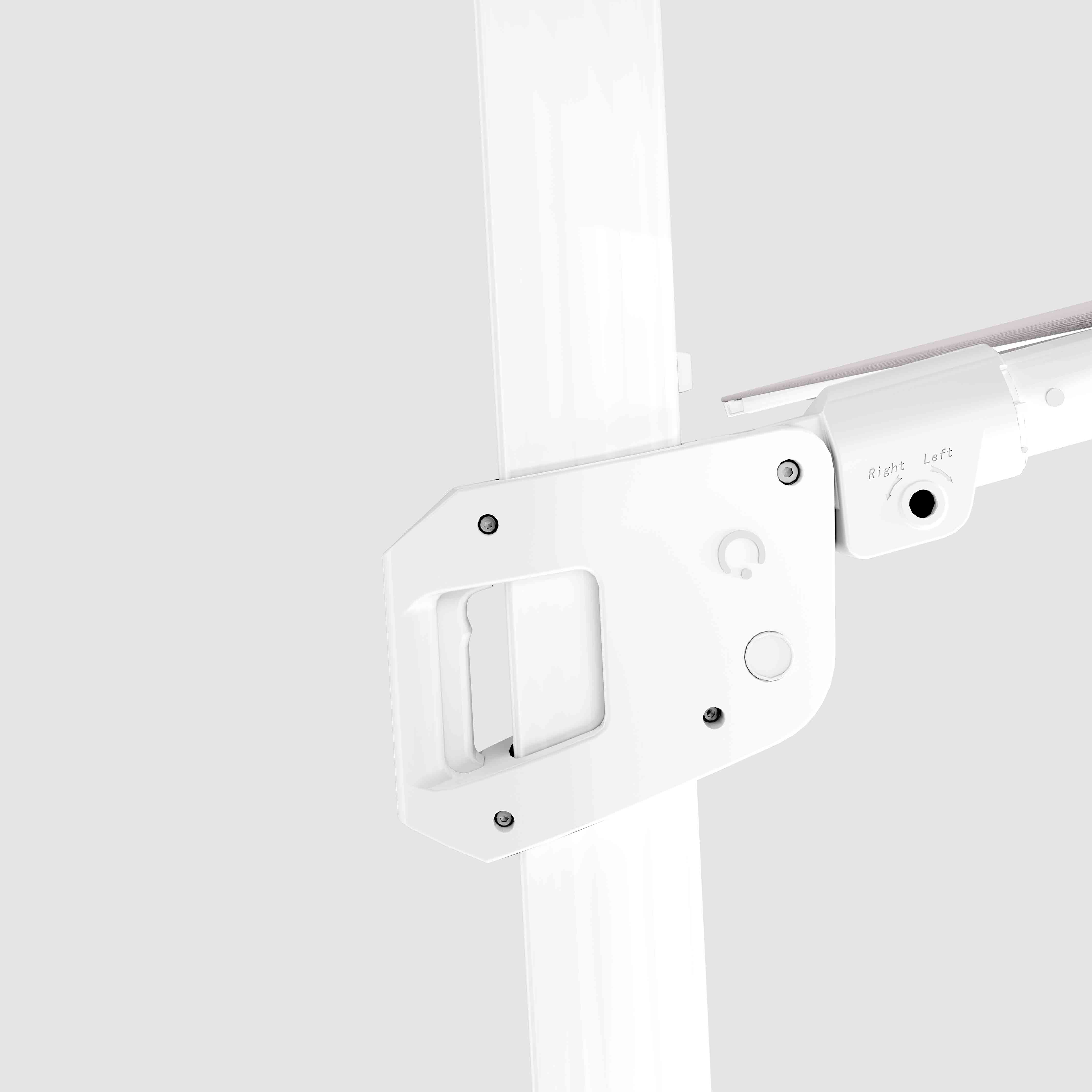 #pole finish_White