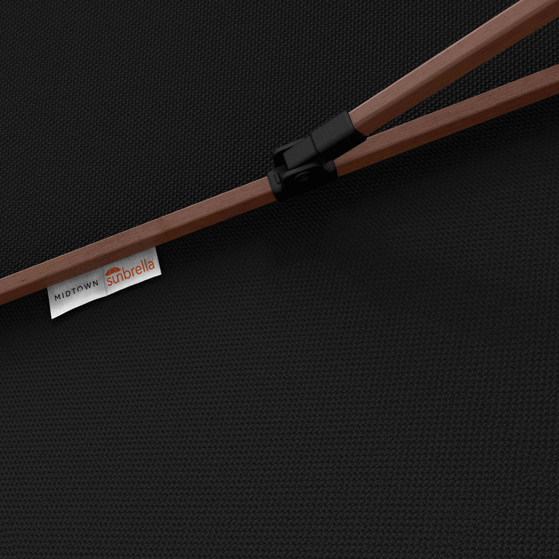 The Wooden 2™ - Sunbrella Black