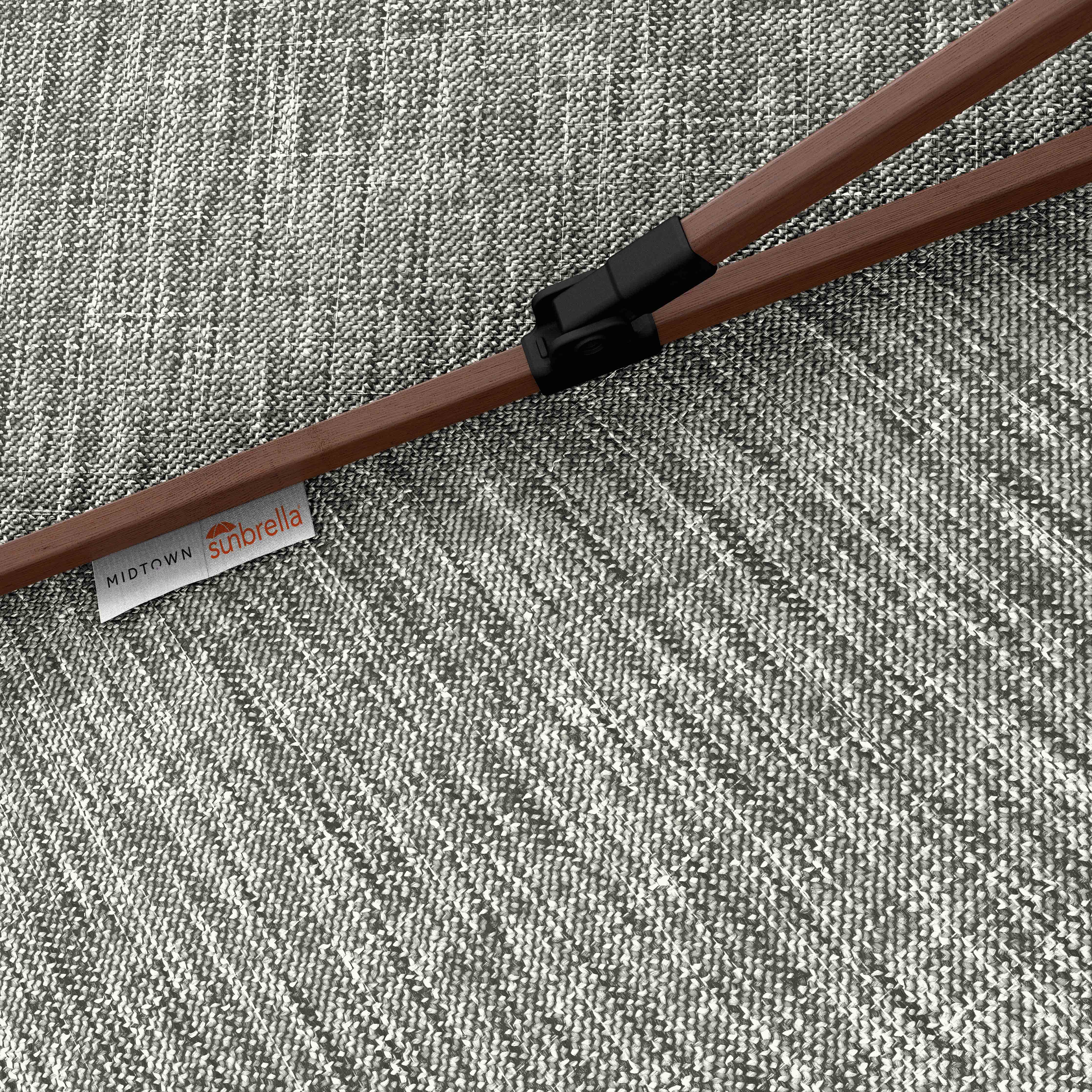 The Wooden 2 - Sunbrella Canvas Granite