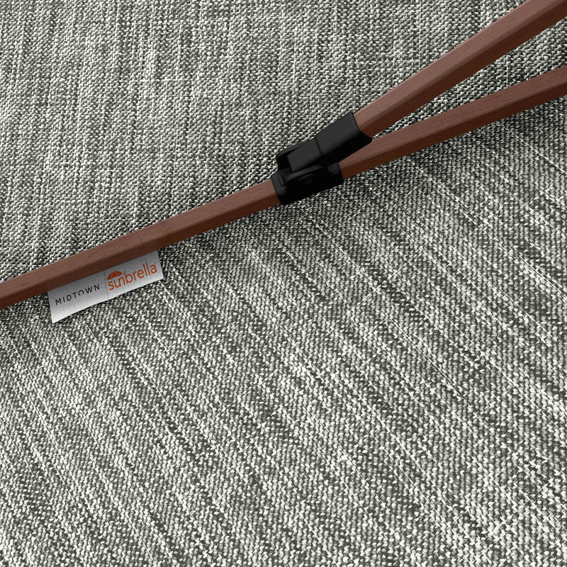 The Wooden 2 - Sunbrella Canvas Granite