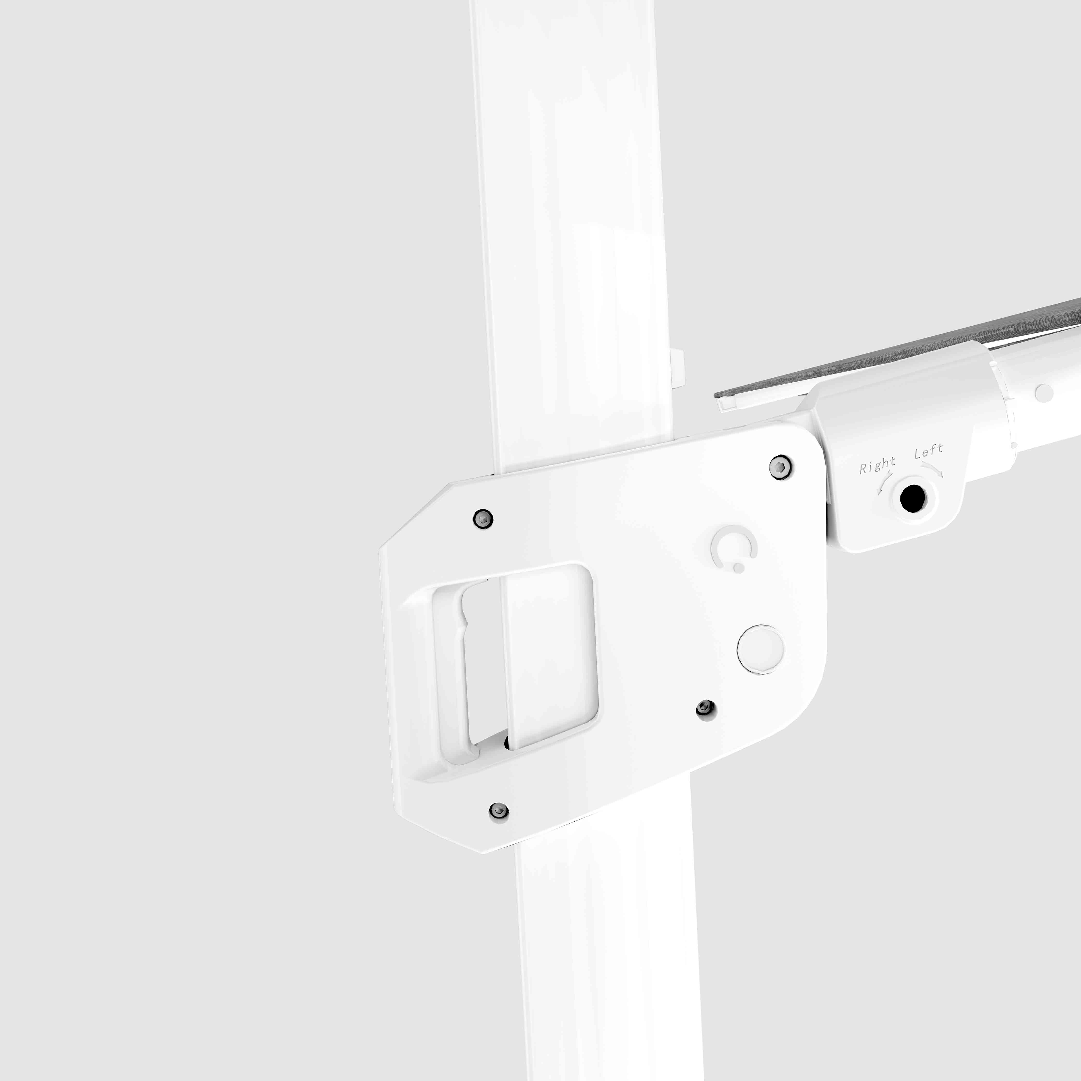 #pole finish_White