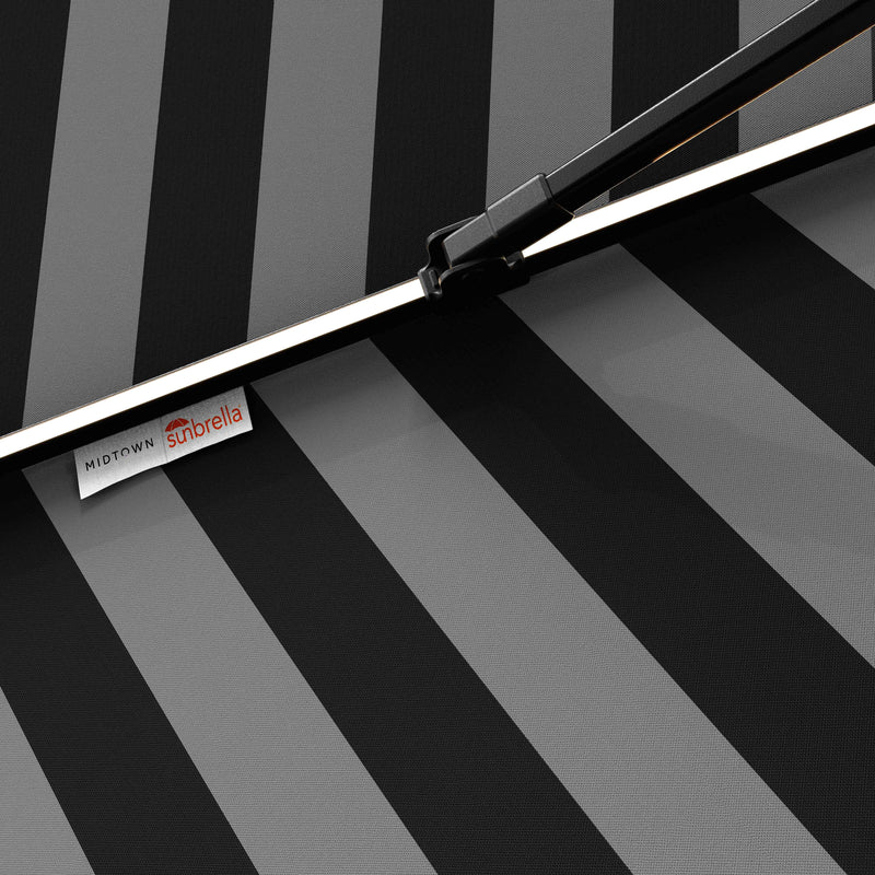 The LED Swilt™ - Sunbrella Black & Grey