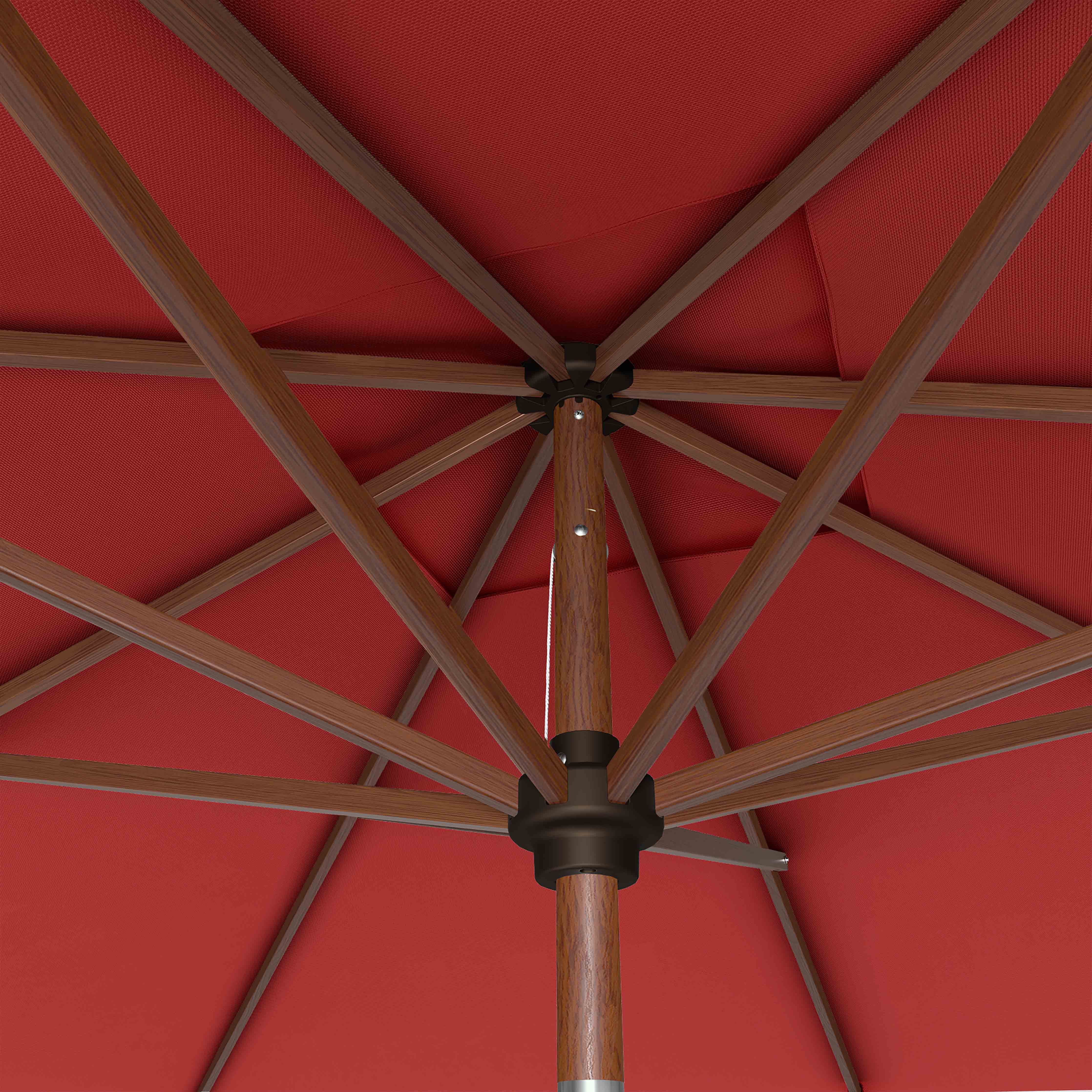 #pole finish_Wooden