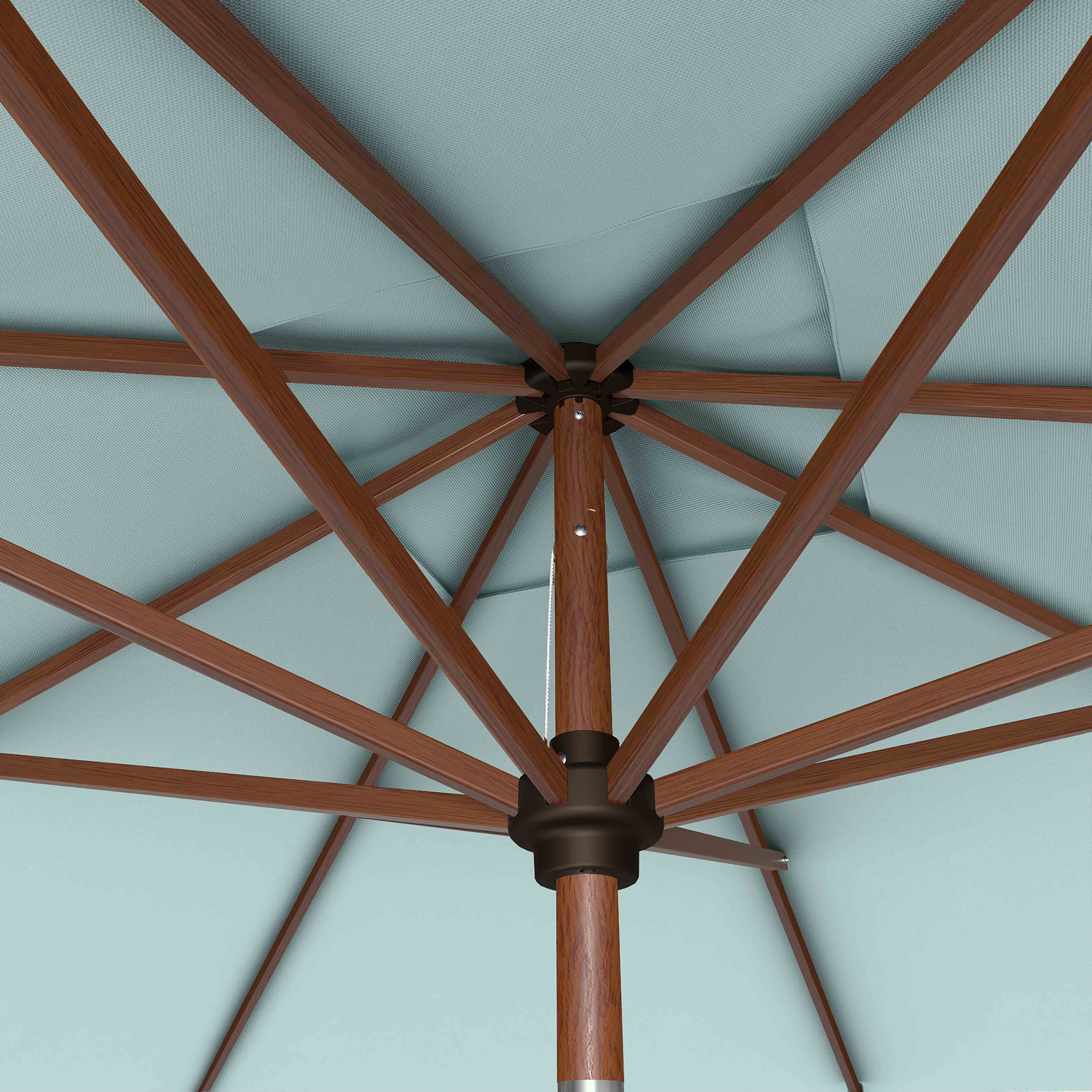 #pole finish_Wooden