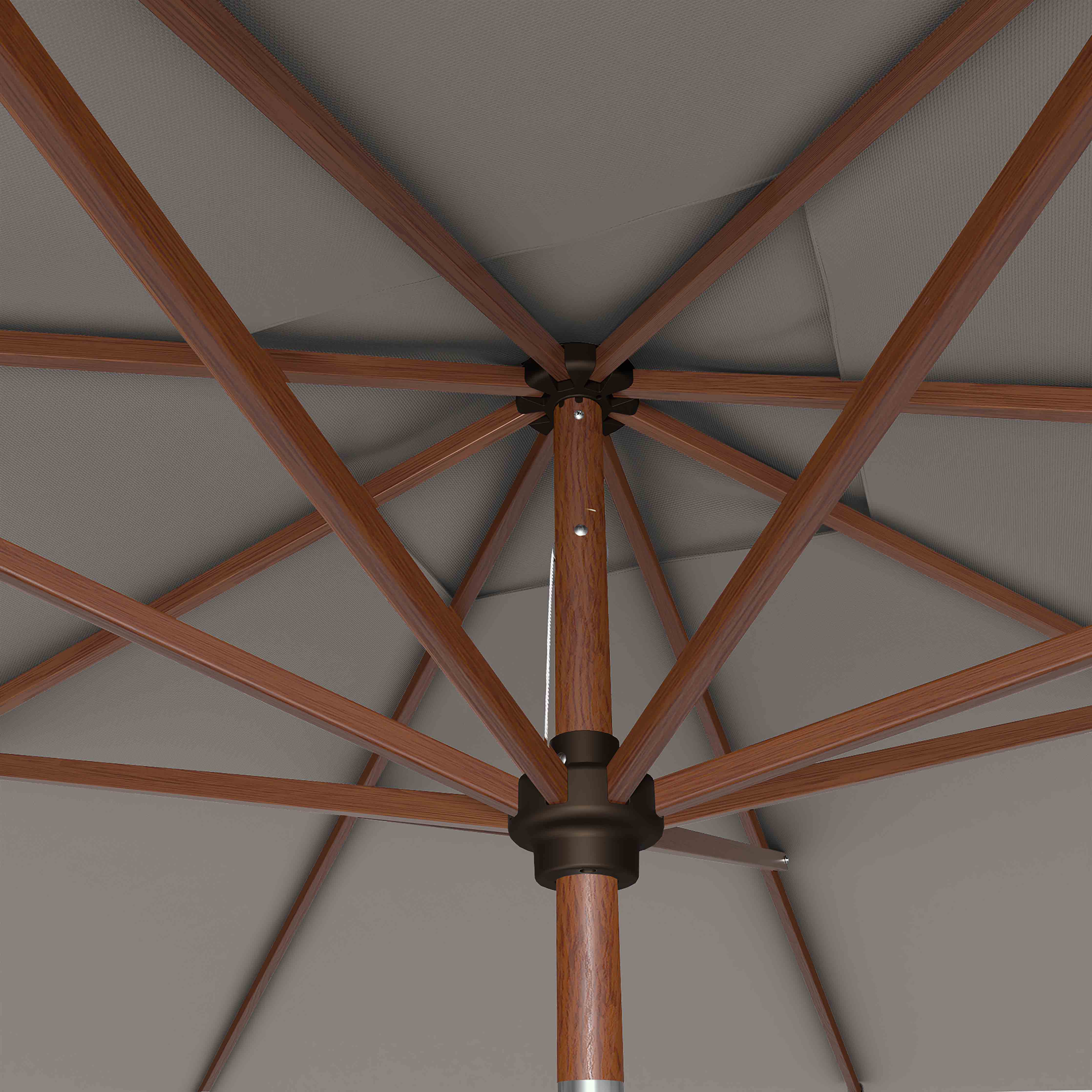 #pole finish_Wooden