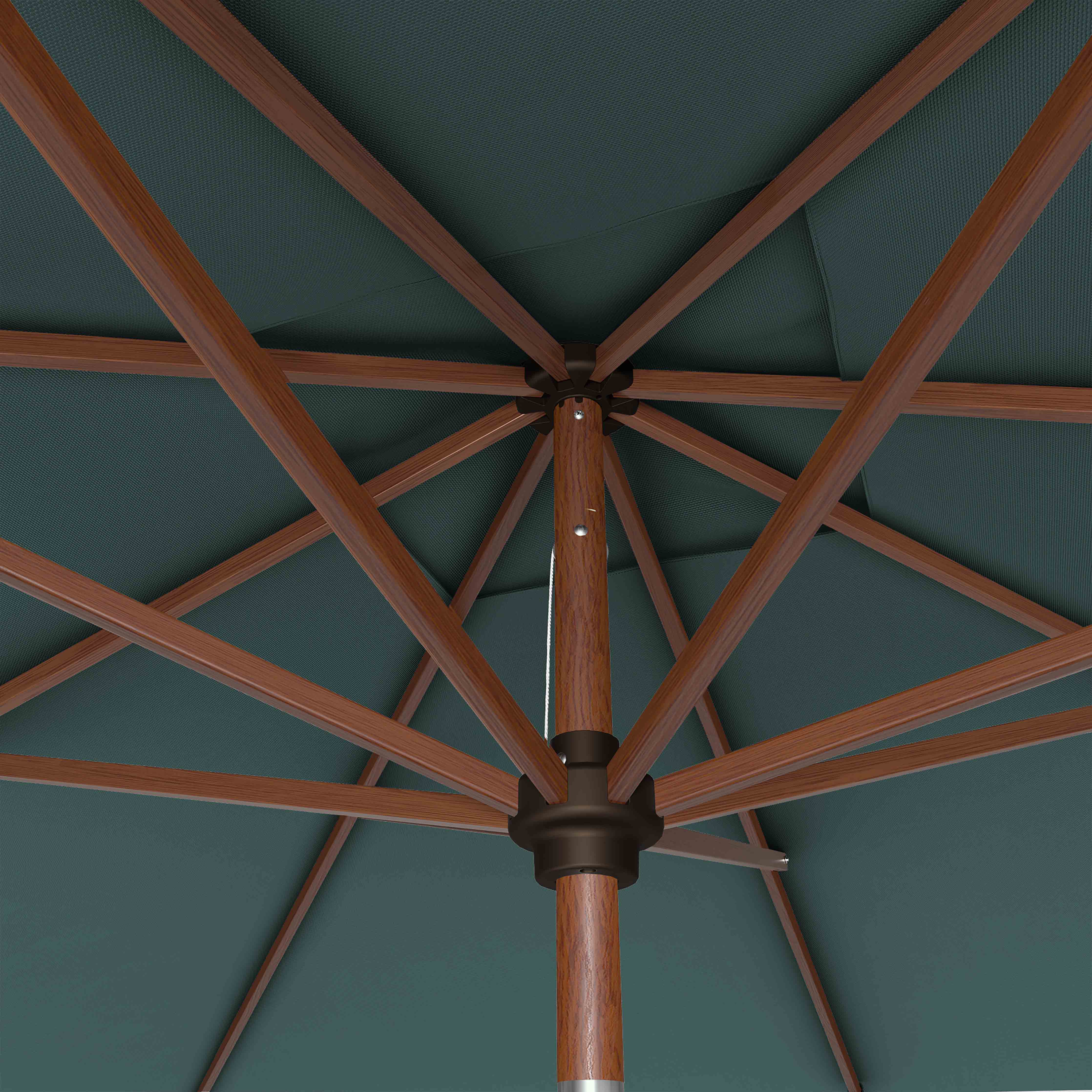 #pole finish_Wooden