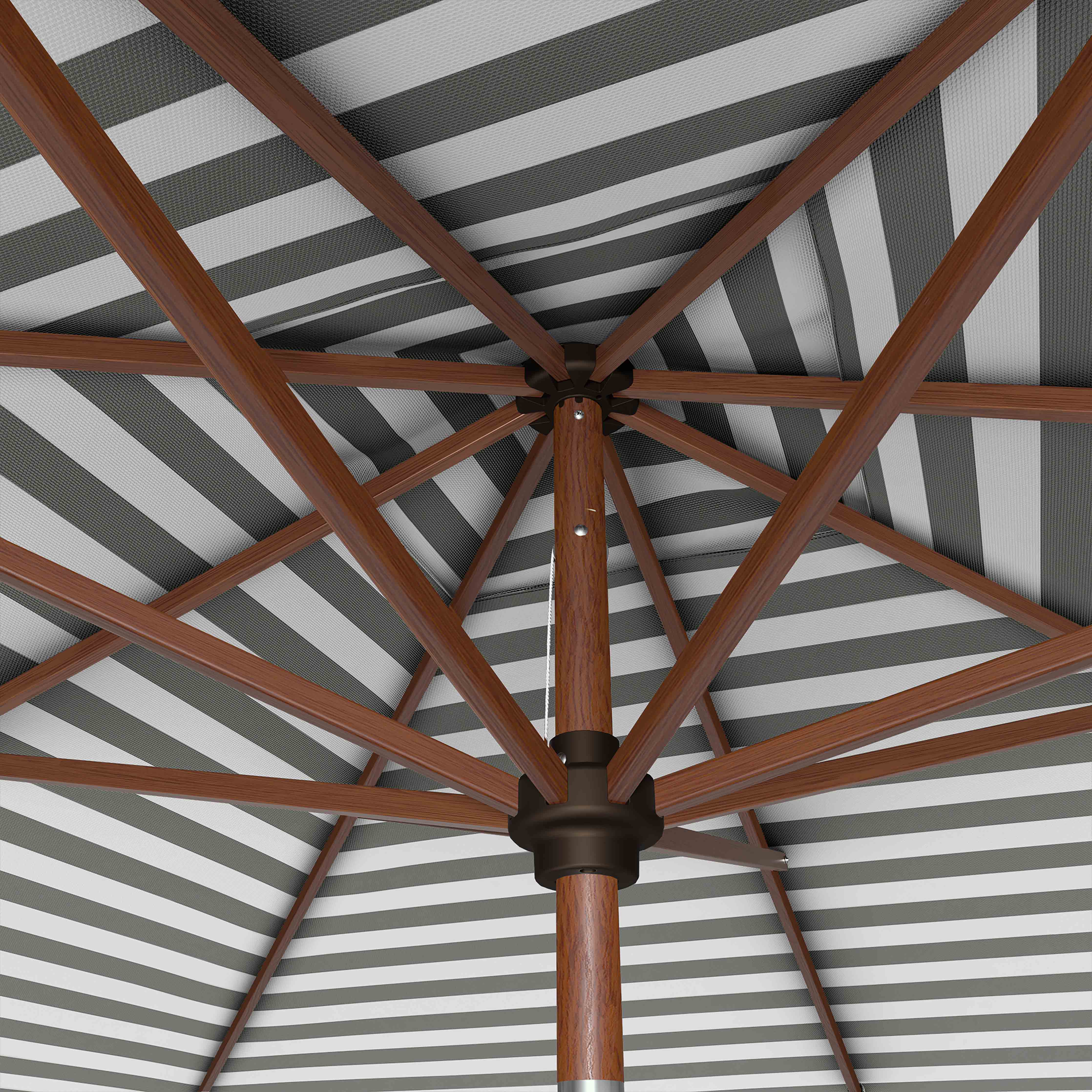 #pole finish_Wooden