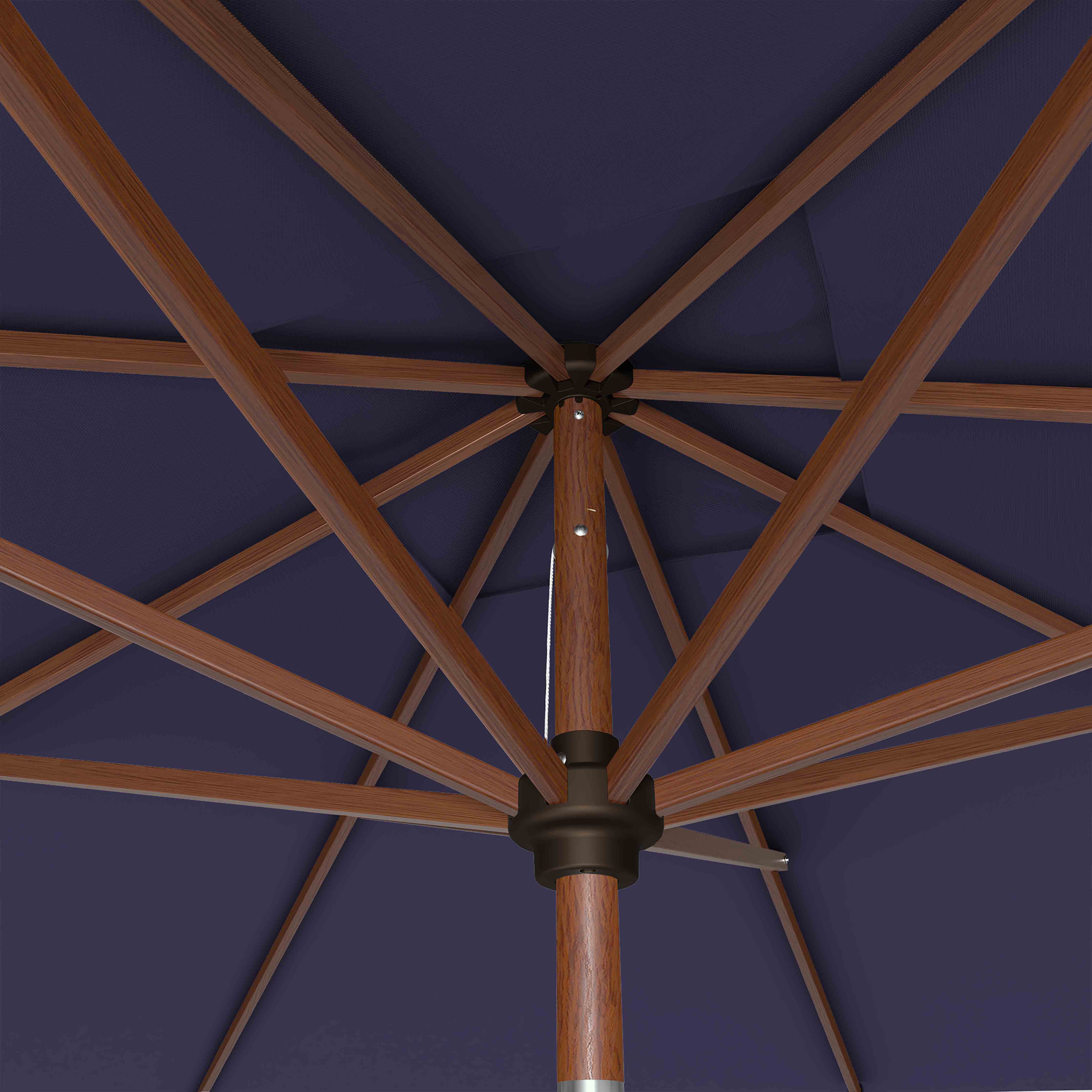 #pole finish_Wooden