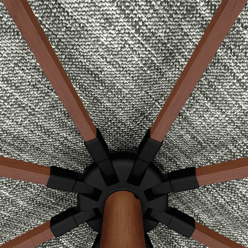 The Wooden 2 - Sunbrella Canvas Granite