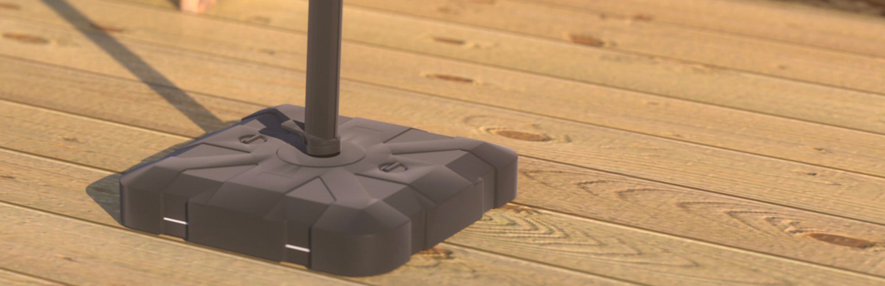 Patio Umbrella Base By Midtown Sturdy patio umbrella with base