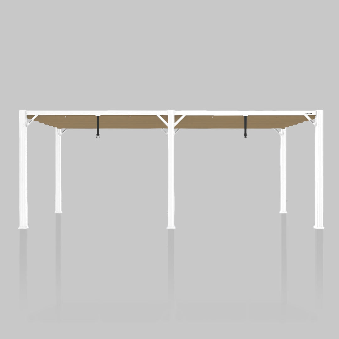#configuration pergola_Double #frame colour_White