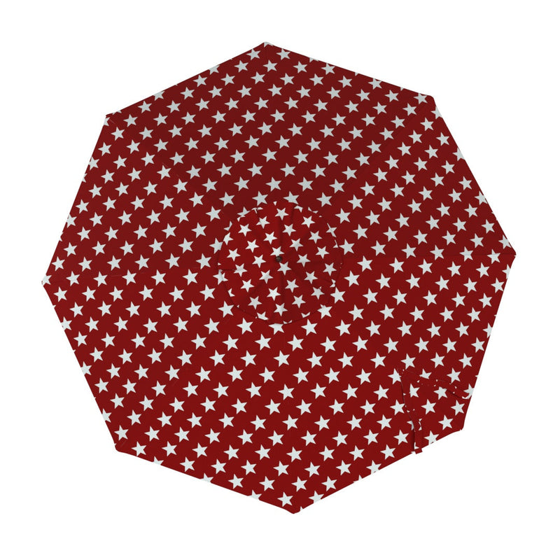 FREE Umbrella Canopy - Red Stars Flag
