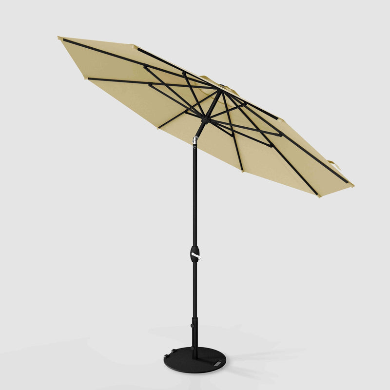 aluminum patio umbrella frame Grand 10x10 FT Large Patio with Base, Double-Sided Outdoor Cantilever Umbrella, Offset Umbrella with Cover for Commercial Use, Poolside, Deck, Backyard, Black : Patio, Lawn & Garden You may not be able to choose the style of patio Aluminum-Frame Patio Umbrellas at