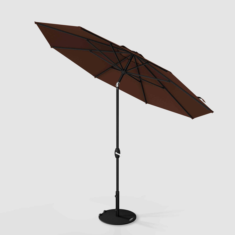 8 ft tilting patio umbrella 10 | 360 Swivel & Tilt, Fiberglass Ribs, Cross Base this stylish offset (cantilever) model features a sleek 8ft Patio Umbrellas | 8